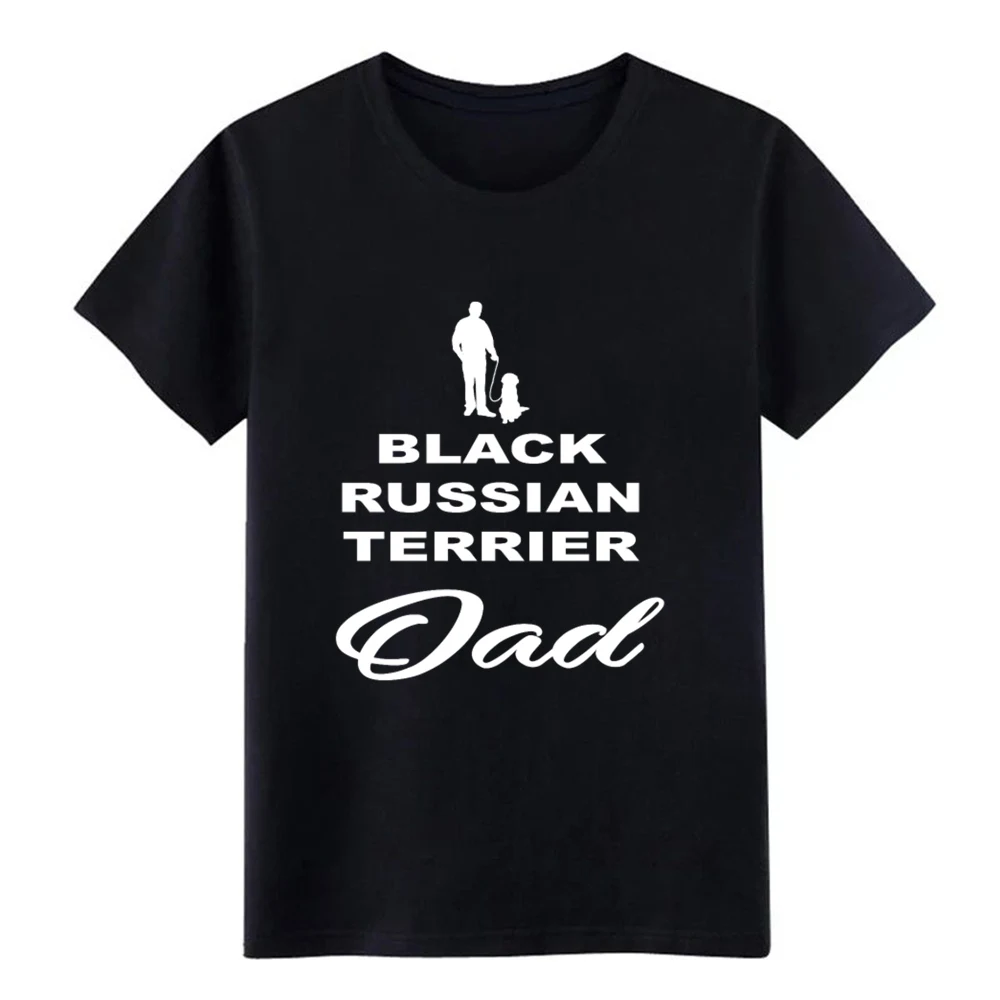Футболка с надписью dad vater papa dog hund black Русский терьер принтом 100% хлопок S 3xl