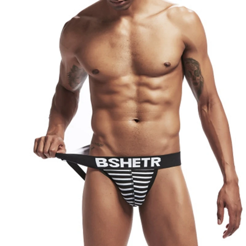 BSHETR Brand Underwear Men Briefs Breathable Mesh U Pouch Sexy Underpants Cueca Cotton Pant Trunks Boxer Shorts Gay Male Panties | Спорт и