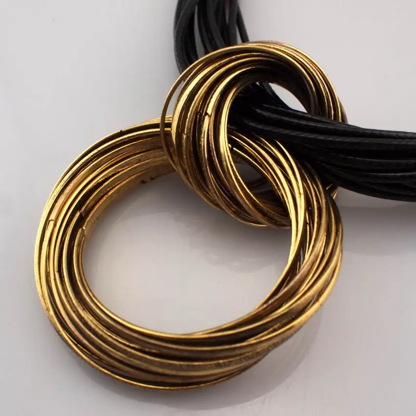 Hot Women Bijouterie Black Chains Cross Vintage Cluster Metal Circles Choker Necklaces Fashion Accessories N1432|accessories fashion|fashion