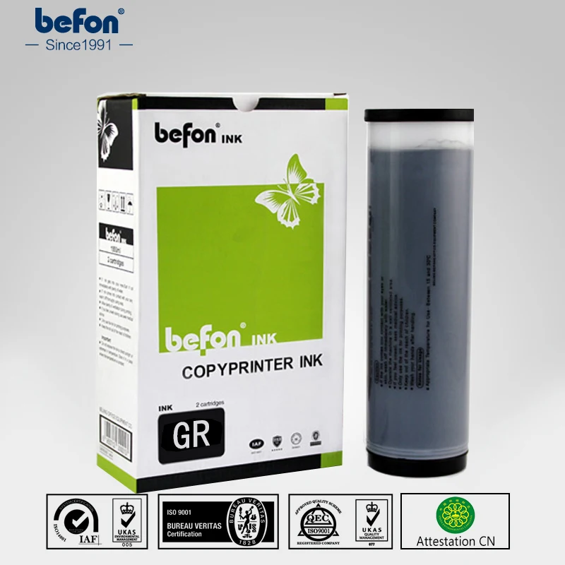 

Дубликатор befon, чернила GR gr, чернила, совместимые с серии рис