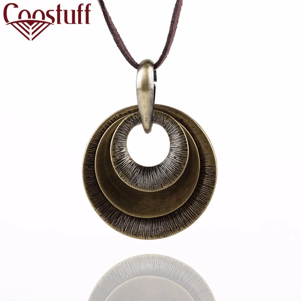 Женщина Цепочки и ожерелья Jewelry основа для кулонов и ожерелья, хлопок длинные Цепочки и ожерелья Для женщин круги ожерелье для женщин ожерелье