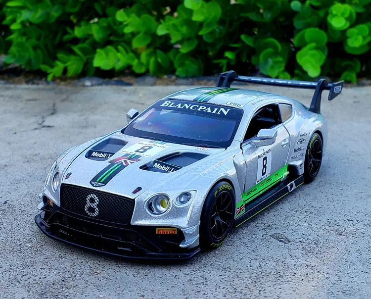 1:32 весы для Bentley Continental GT3 новая Лицензированная литая под давлением