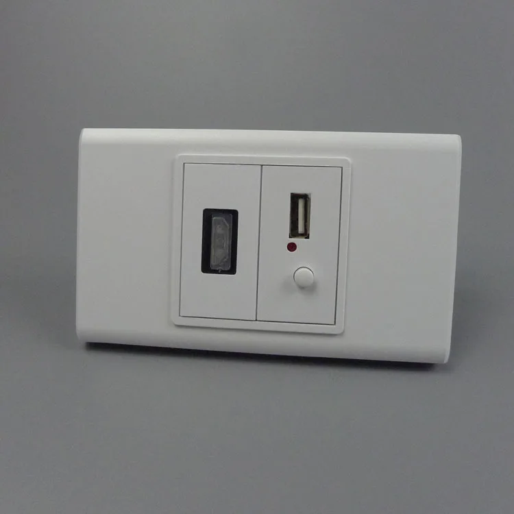 

Настенная зарядка HDMI и USB
