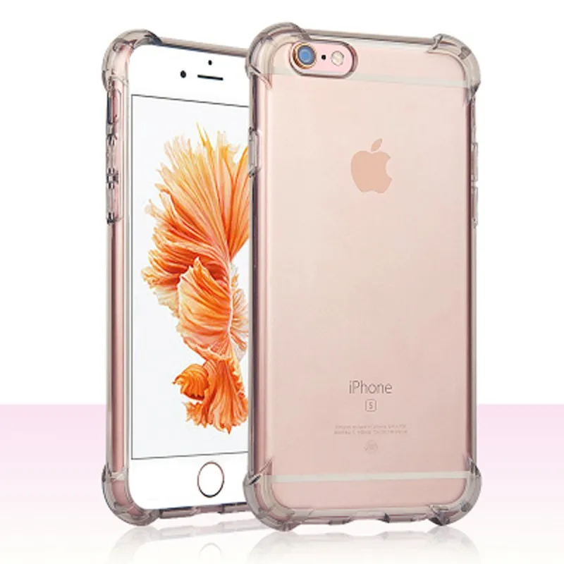 100 шт./лот кристально прозрачный противоударный мягкий ТПУ гелевый силиконовый