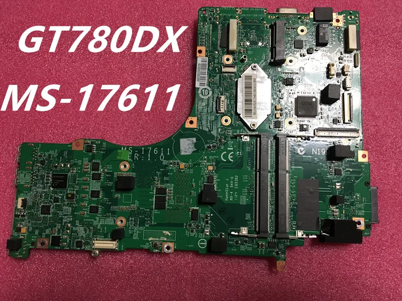 MS-1761 для MSI GT780 GT780DX Материнская плата ноутбука MS-17611 REV 1,0/1,1 тест ОК