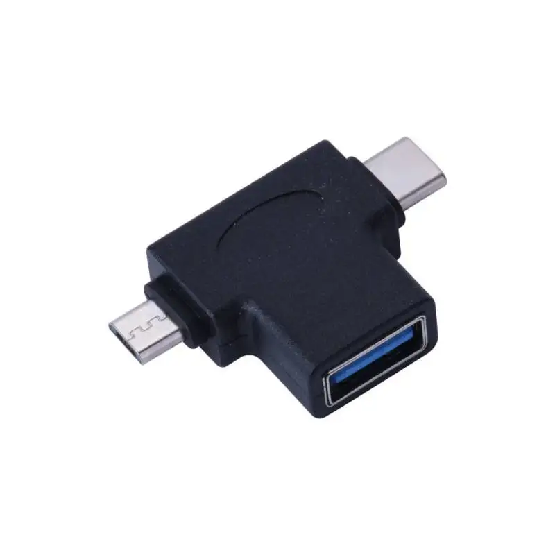 Micro USB / Type C to 2in1 Converter for Xiaomi Redmi 5 Plus 3.0 OTG Cable Adapter Samsung Galaxy S9 Huawei P20 | Электроника