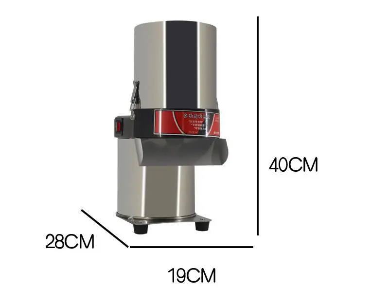 Электрическая коммерческая машина для нарезки овощей автоматический