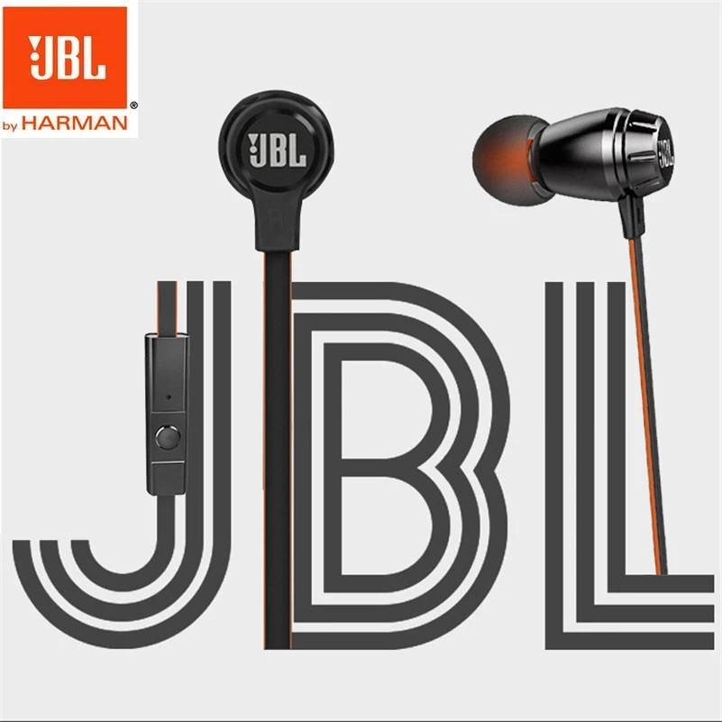 JBL T380A проводные наушники вкладыши стерео Fone De Ouvido Оригинальные Jbl Bass с громкой