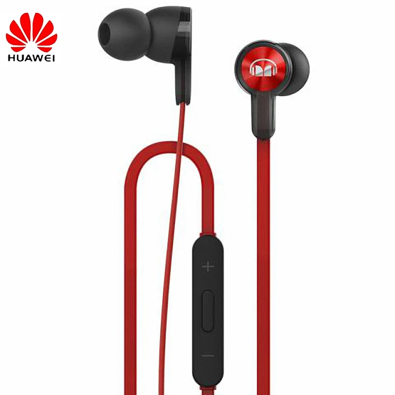 Оригинальные huawei Honor Наушники Монстр N-Tune 100 наушники-вкладыши для смартфона L изгиб Вкладыши+ микрофон шумоподавление