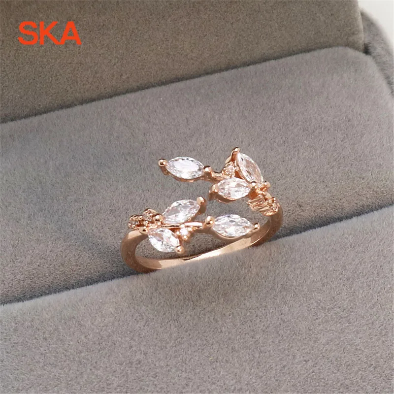 SK Anillos модное женское кольцо Anel бижутерия регулируемое розовое