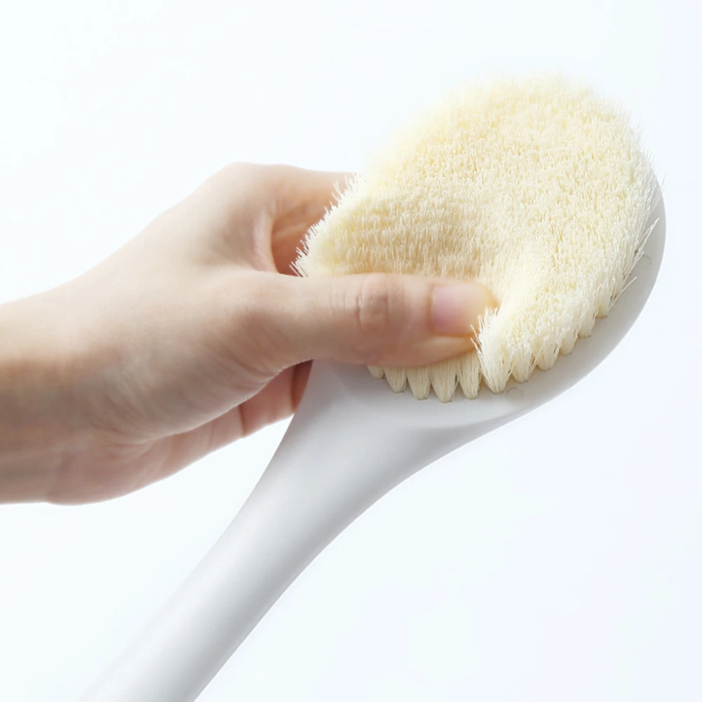 Щетка для ванны с Искусственной Щетиной отшелушивающий пластик длинной ручкой |