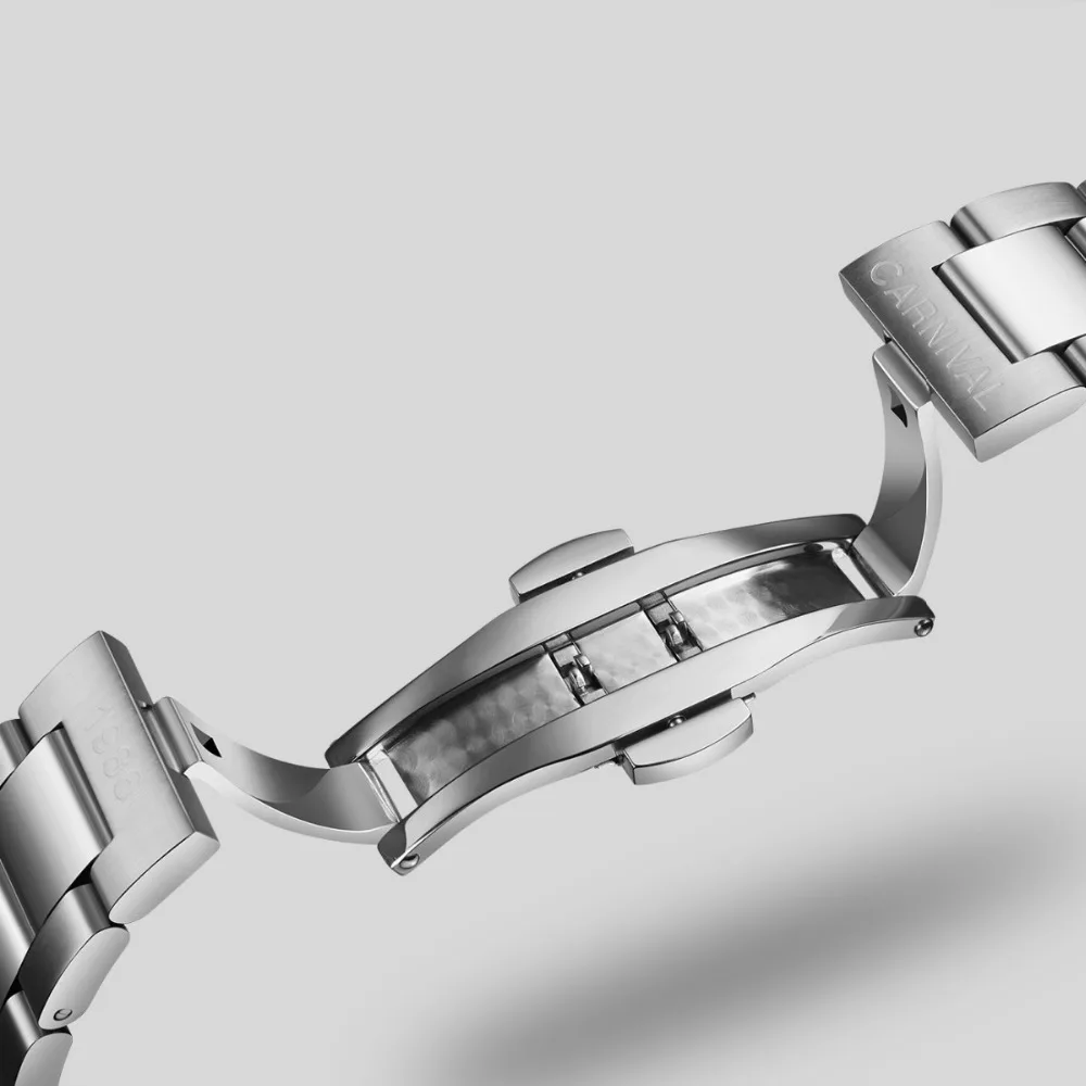 Швейцарский Карнавал многофункциональные мужские часы лучший бренд Роскошные