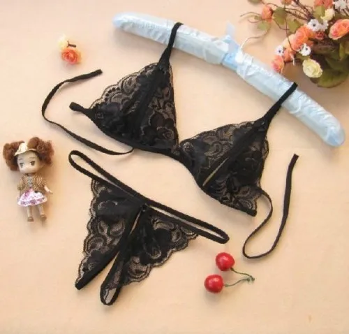 Женские кружевные трусики стринги с открытой промежностью и бантиком|underwear size chart