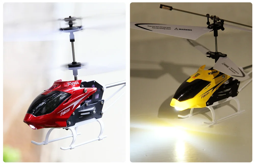 Syma W25 Радиоуправляемый вертолет 2 CH 2 канала дистанционного управления Мини Радиоуправляемый Дрон с гироскопом устойчивые радиоуправляемые игрушки для мальчика Детский подарок красный желтый