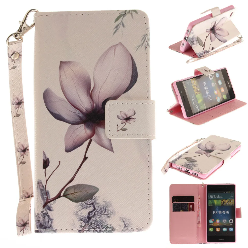 Чехол для телефона Etui Coque huawei Ascend P8 Lite чехол волк с совой тигром и львом обезьяна