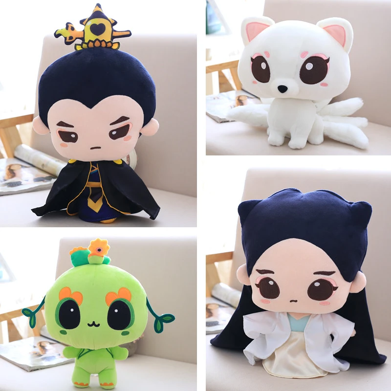 Candice guo, плюшевая игрушка, плюшевая кукла, мультяшное животное, кьюби китсун, девять хвостов, лиса, ТВ, модель неба, Королевство, модель, подарок для девочки, 1 шт