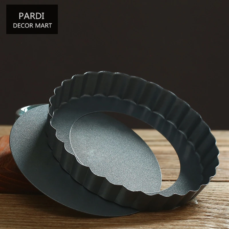 18 см Падение дна пирог сковорода для пиццы выпечки тортов фруктовый яблочный 1