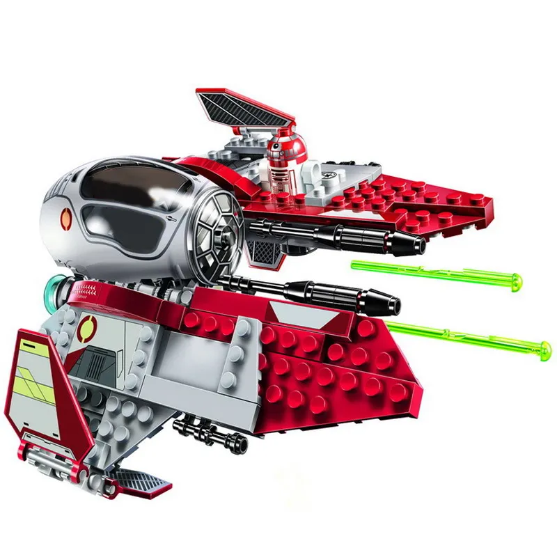 220 шт. Legoings Звездные войны коммандер перехват для Джедаев строительные блоки