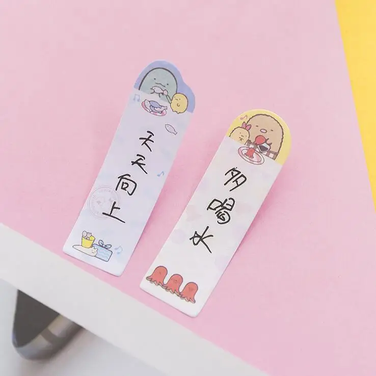 Sumikko Gurashi N раз самоклеящиеся Блокнот заметки Закладки Школа канцелярских товаров