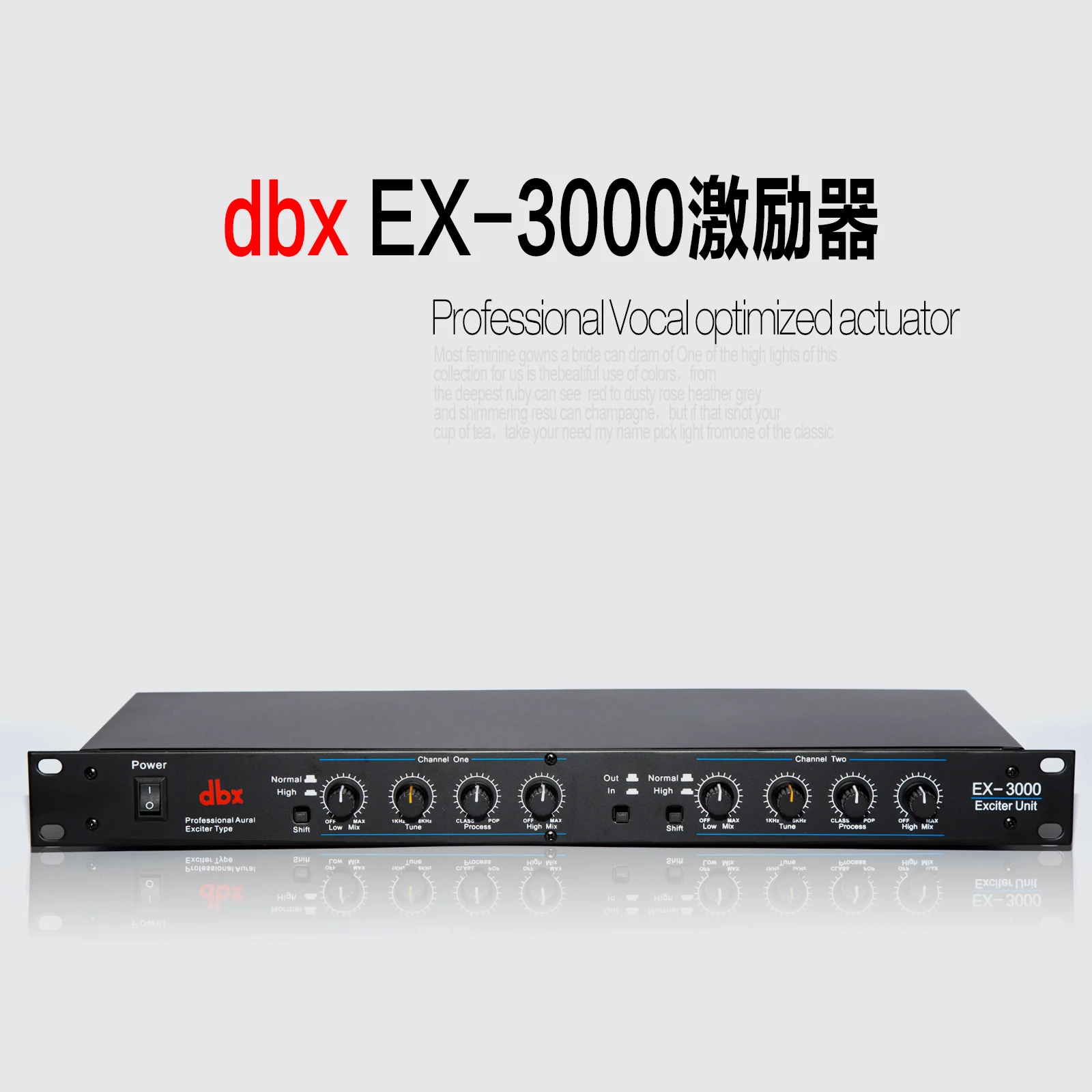 Micw профессиональные дБ x ex 3000 Микрофоны аудио драйвера возбудителя Музыкальные