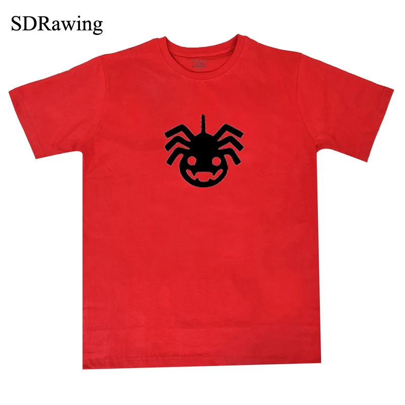 Хэллоуин черепа Призрак кости печать хлопковая Футболка для женщин Графические