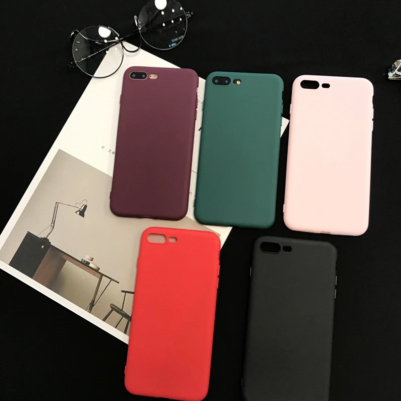 Мягкий силиконовый чехол для iPhone XS Max X XR 6 S 5 5S 5SE 7 8 Plus 6Plus 7Plus 8Plu Чехлы Капа