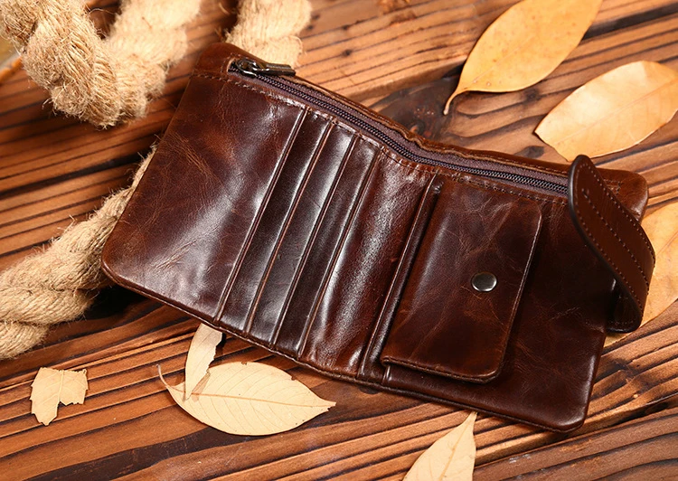 Кошелек из натуральной кожи мужской кошелек ручной работы для монет и денег|bag