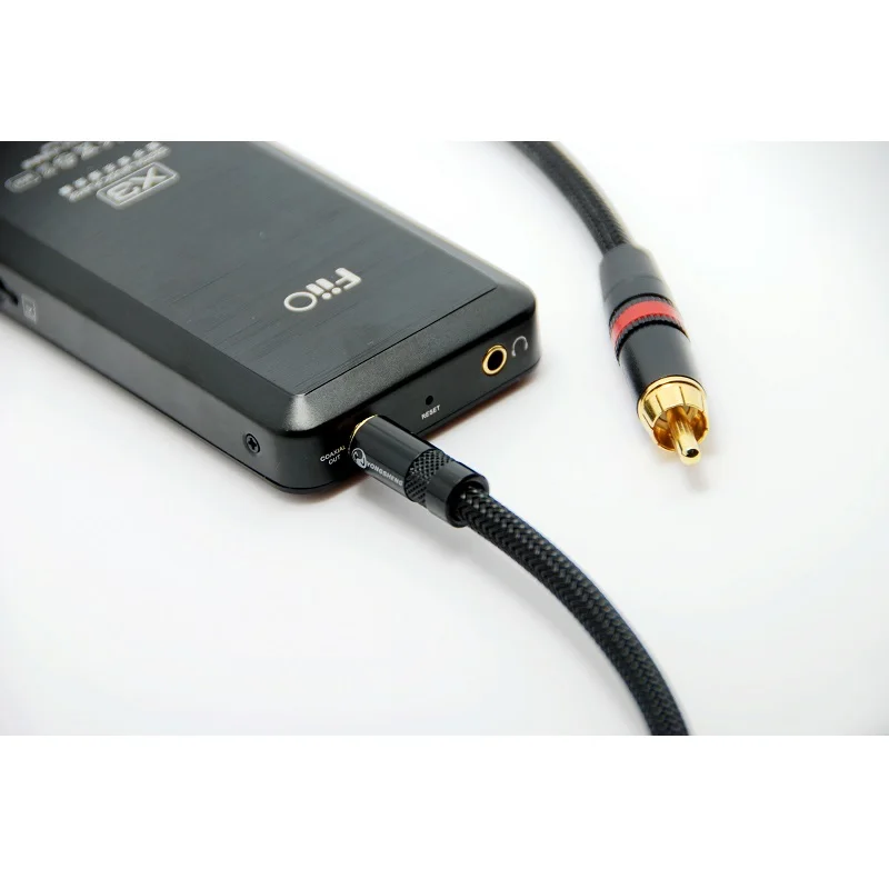 Free Shipping DIY HIFI 3.5mm To RCA SPDIF Coaxial Digital Audio Cable For XiaoMi Box MDZ-09-AA Fiio X3, X5 First Generation images - 6