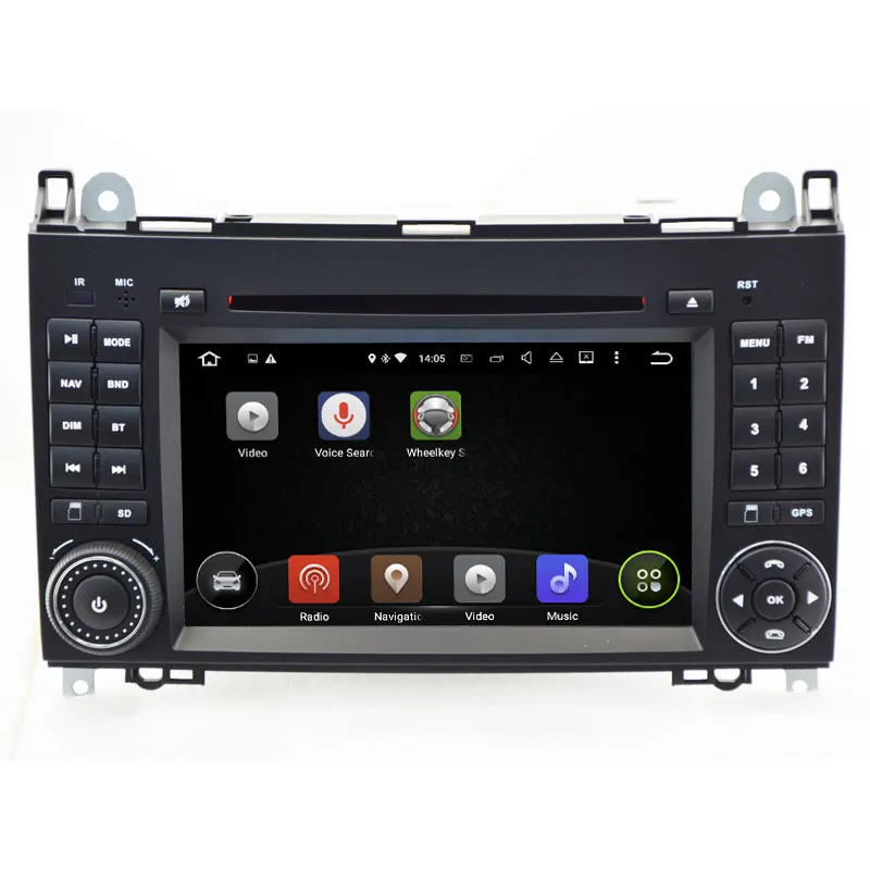 HD Android 9 0 система автомобильный DVD стерео плеер для Mercedes/Benz/Sprinter/W209/W169Viano/Vito/B200/A160 с