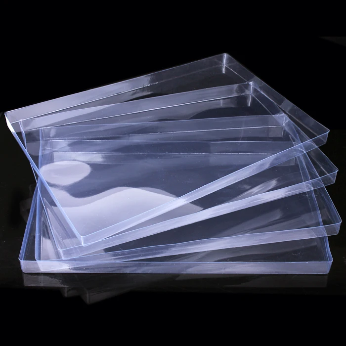 Прозрачная пластиковая крышка для ювелирных изделий 5 шт. 35*24*2 см лотка