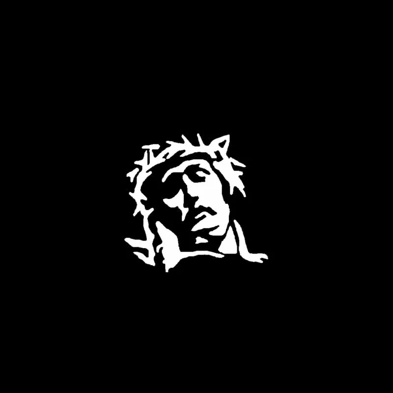 QYPF 17 8 см * маленький человеческий Инь и Ян виниловая Автомобильная Наклейка