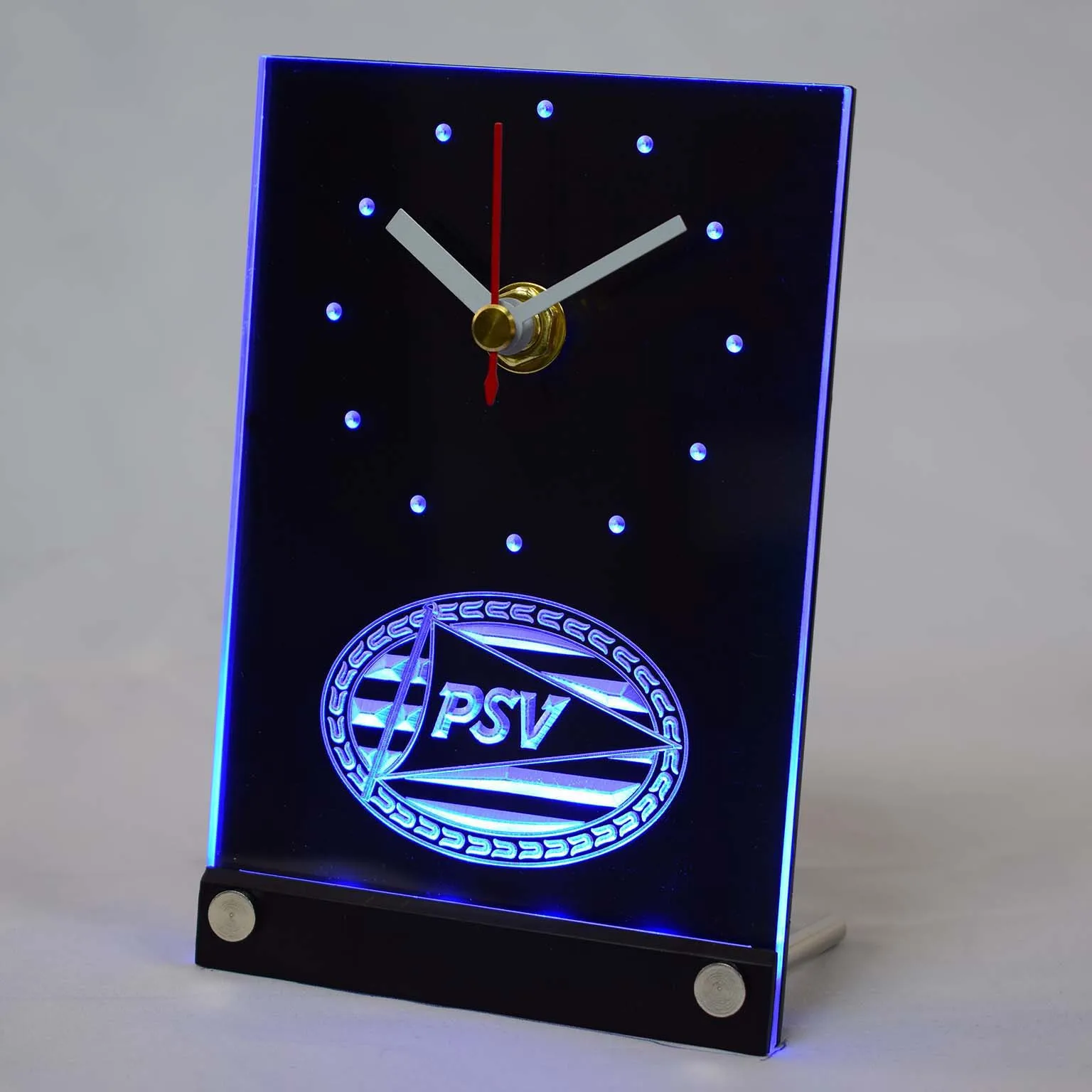Настольные часы tnc1010 PSV Eindhoven спортивные Vereniging Dutch Eredivisie 3D LED|3d led clock|dutch clock3d clock |
