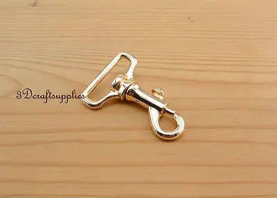 Зажимы для карабина зажимы цвет: золото 25 мм 8 шт. AC46 | Багаж и сумки