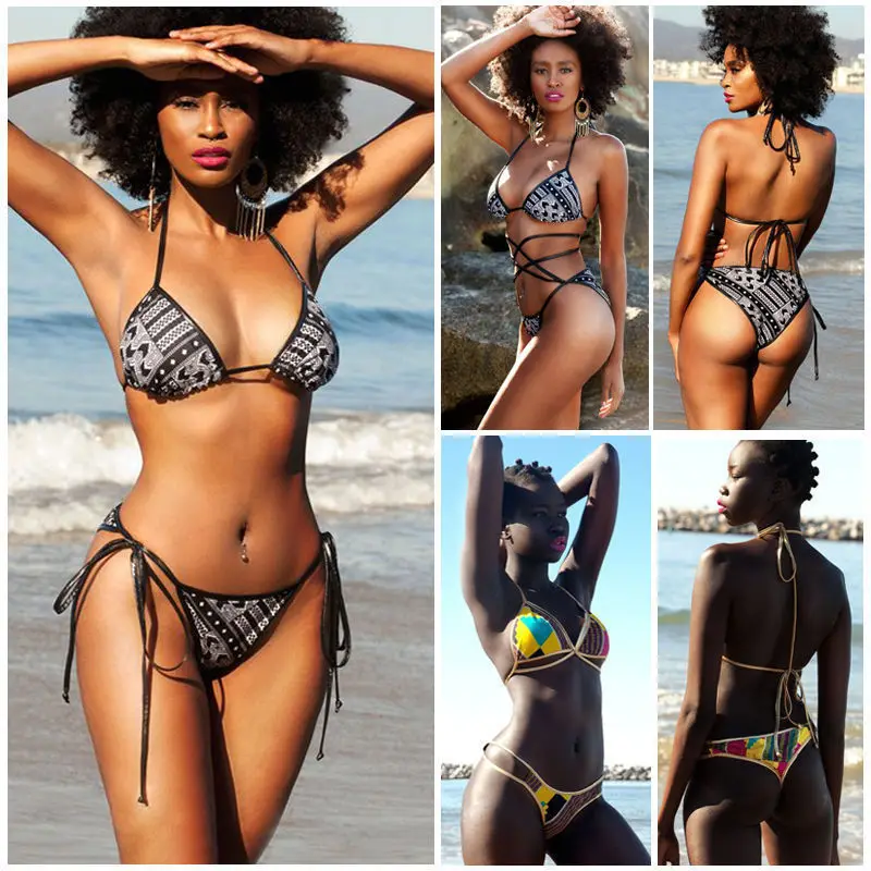 2017 сексуальный женский новый дизайн распродажа треугольный купальник бандажный
