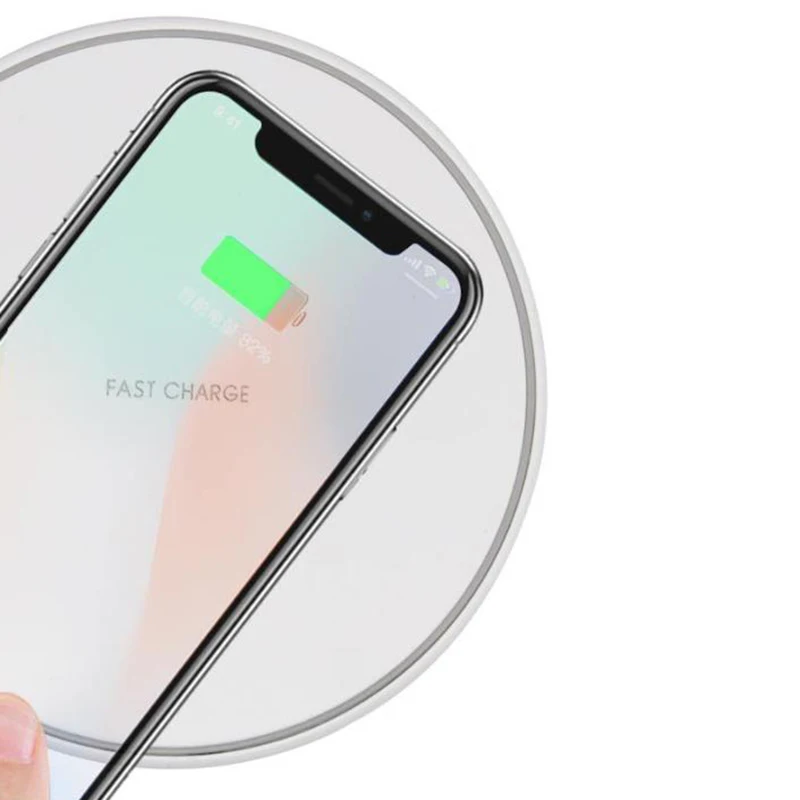 Powstro 5 Вт 10 Вт быстрая скорость Беспроводное зарядное устройство для samsung USB Qi мобильного телефона зарядная подставка для iPhone XS Max XR X 8 Plus для планшета