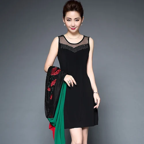 Осеннее женское платье среднего возраста новый стиль зима высокое качество