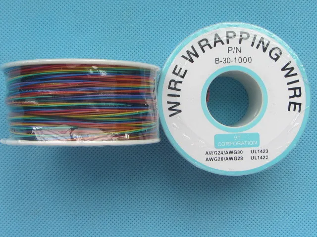 30AWG 8 видов цветов ОК провода оберточная проволока летучая мышь B 30 1000|wired fitness|wirewire