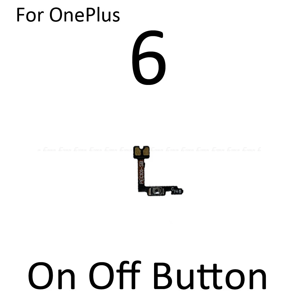 Бесшумный переключатель питания лента-брелок запасная часть для OnePlus X 1 2 3 3T 5 5T 6 6T 7 Pro кнопка включения/выключения громкости управление гибким кабелем