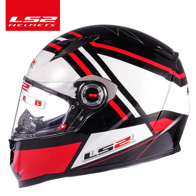 LS2 FF358 полный шлем moto rcycle гоночный шлем для мотокросса ECE Сертификация мужская женщина casco moto casque гоночные мото шлемы - Цвет: 18