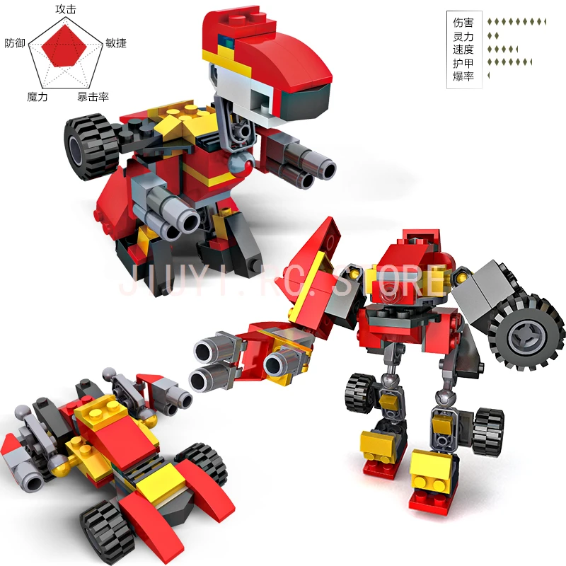 8in1 деформации робот подобные TransformersS Building Block 739 штук Совместимость Legos как детей