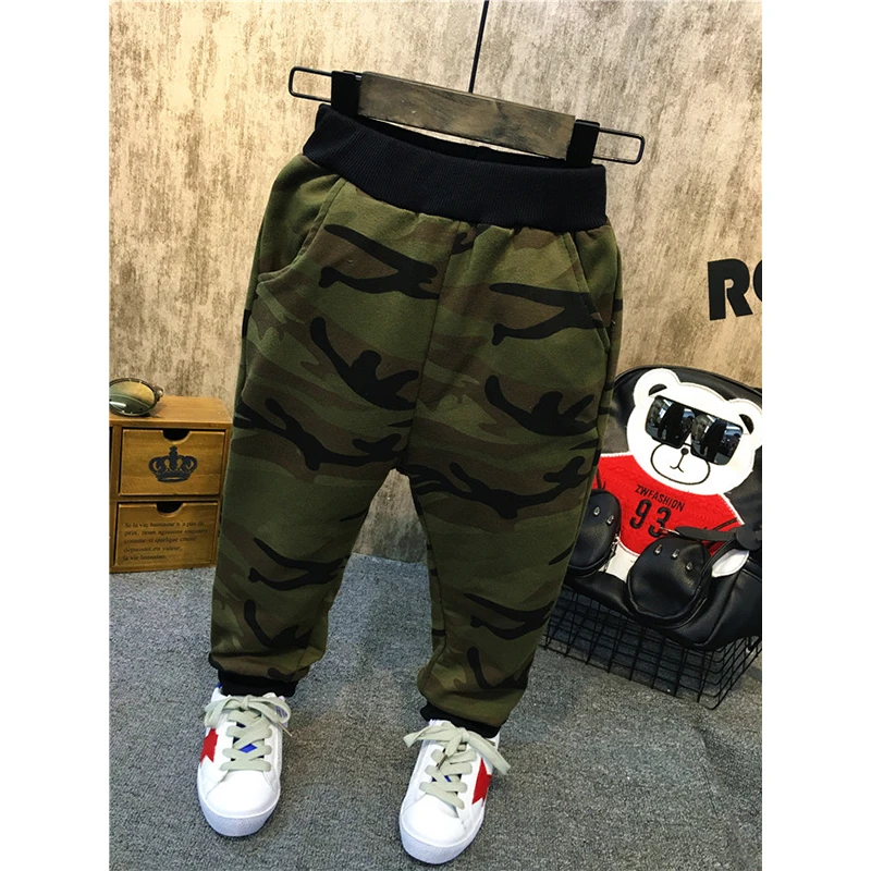 Boys camouflage clothing set Spring Autumn Kids cotton Long Sleeve 2pcs T-shirt Pant clothes suit For 2 3 4 6 8 years |