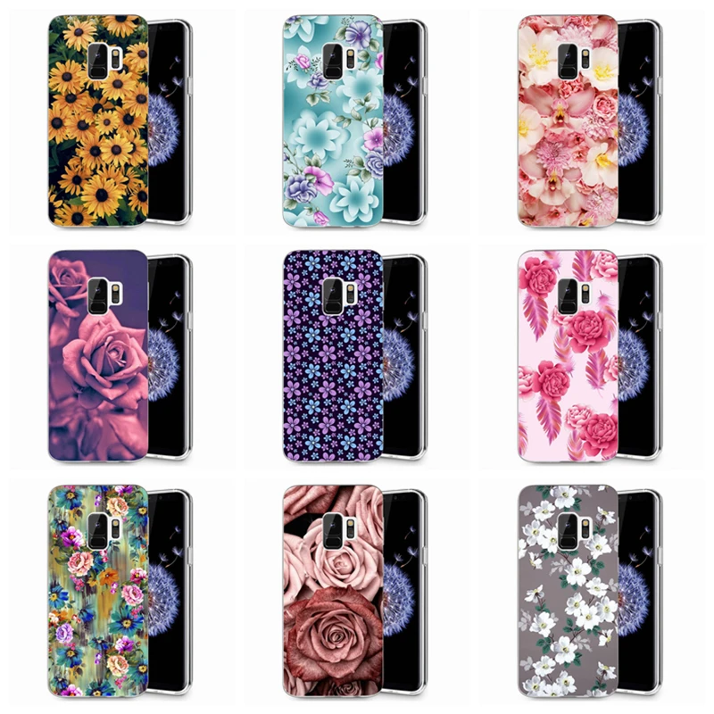 TPU чехол для Samsung Galaxy S7 edge S9 Plus A3 A5 2016 2017 prime J1 J2 J3 J5 J7 цветной мягкий задней панели