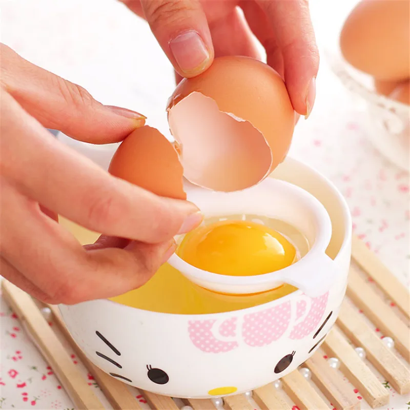 Пластиковый мини инструмент для сепаратора яичного желтка легкий держатель