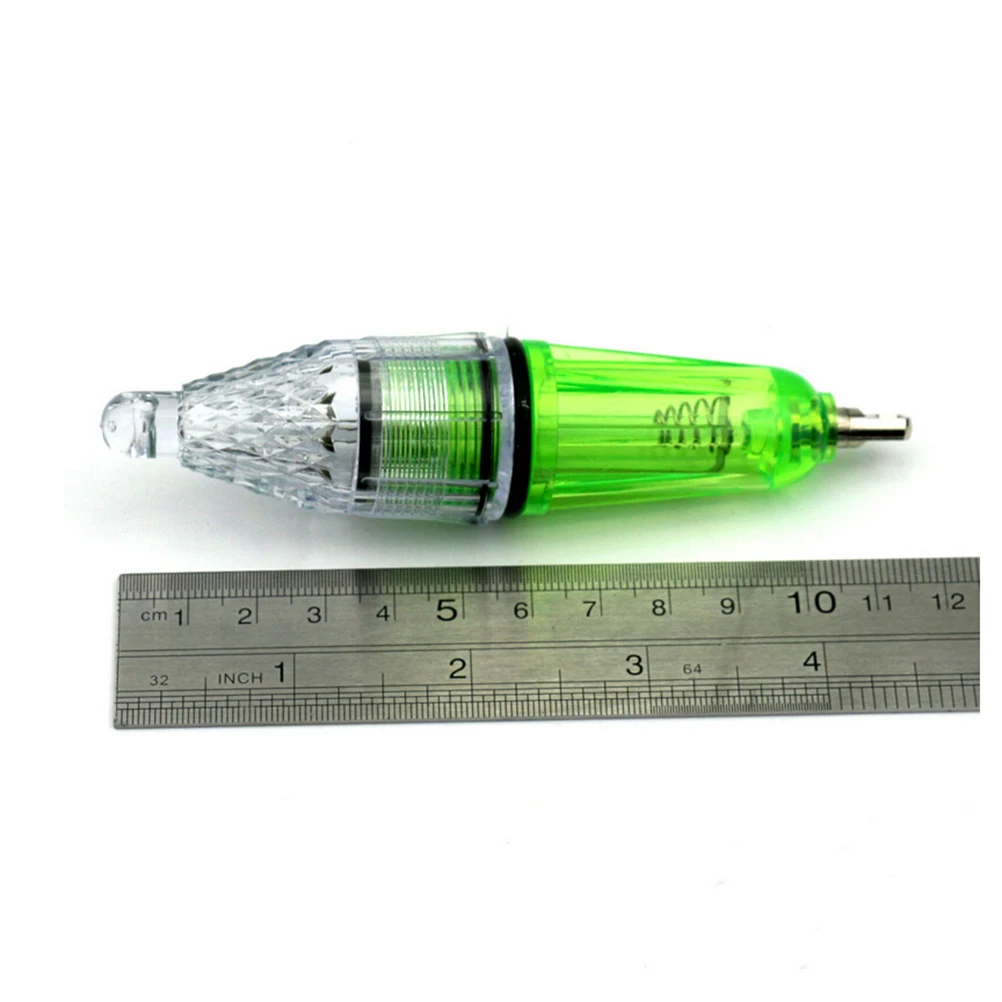 

Underwater Fish Attracting Indicator Lure LED Fishing Flash Light Bait Squid Hook Waterproof Lamp Artificial Bait 1Pc