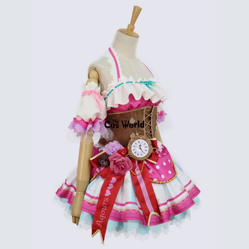 Милый! Солнечный свет! Платье подружки невесты Kurosawa Ruby Aqours шоколадное платье на