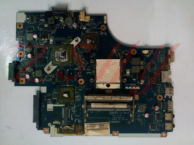 

for Acer aspire 5551G 5552G laptop motherboard LA-5911P MBWVF02001 MB.WVF02.001 ddr3 Free Shipping 100% test ok