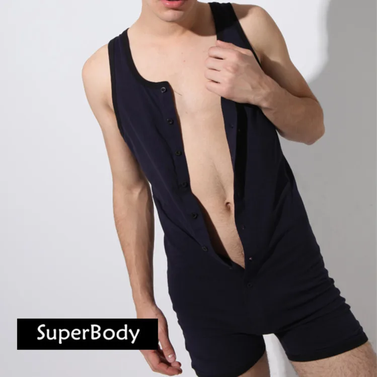 2017 брендовый супербоди хлопковый комфортный сексуальный комбинезон спереди