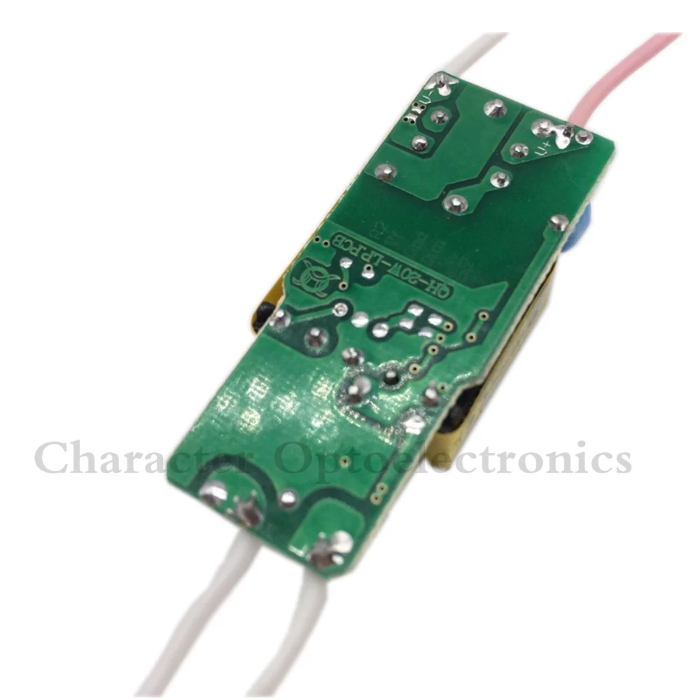2 шт. изоляции 20 Вт AC85-277V светодиодный драйвер 6-10x3W 600mA DC18-34V светодиодный, блок питания постоянного тока Светодиодный лампа