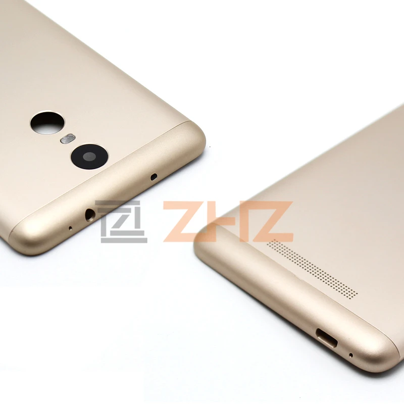 Чехол для Xiaomi Redmi Note 3/Note 3 Pro, задняя крышка, Корпус задней двери+ боковой ключ, держатель для карт, запасные части
