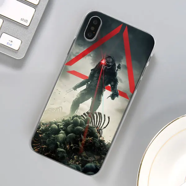 13 Alien vs Predator Phone Case for Apple iPhone X XR 7 8 Plus 6 6s Plus XS MAX SE 11 Pro Max Phone Case Coque - Цвет: 13